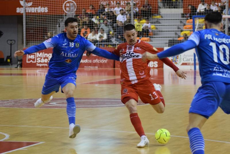 2-1 | El Viña Albali Valdepeñas cae por la mínima en cartagena