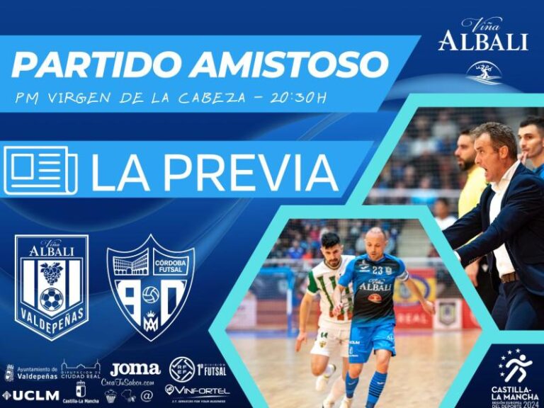 Primer amistoso entre Viña Albali y córdoba