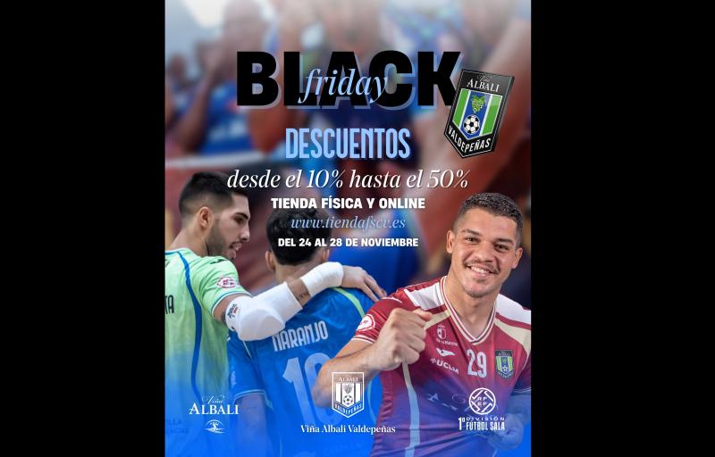 Noticia | El Viña Albali Valdepeñas lanza su campaña del Black Friday con descuentos especiales