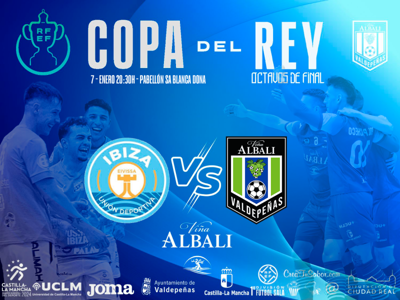 El Viña Albali Valdepeñas buscará en ibiza el pase a cuartos