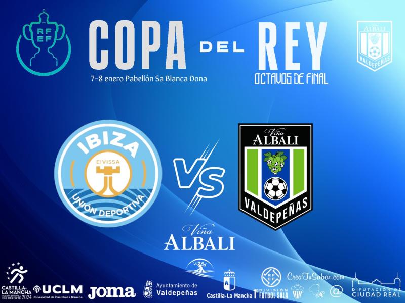 Noticia | Ud ibiza gasifred – Viña Albali Valdepeñas, en octavos de Copa del Rey