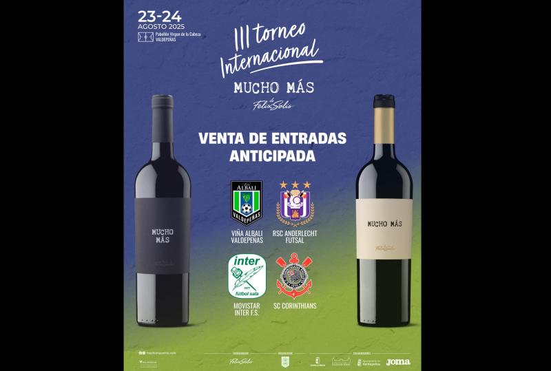 Noticia | Venta anticipada de entradas de día para el iii torneo internacional “mucho más”