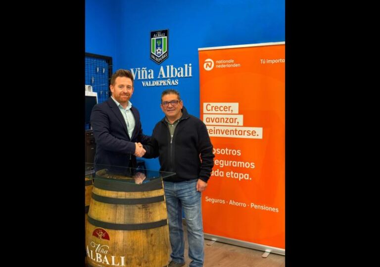 Noticia | El Viña Albali Valdepeñas y Nationale-Nederlanden alcanzan un acuerdo de colaboración