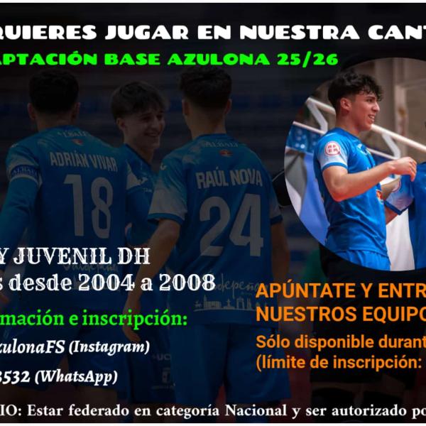 Noticia | Las base del Viña Albali Valdepeñas convoca la captación para la próxima temporada