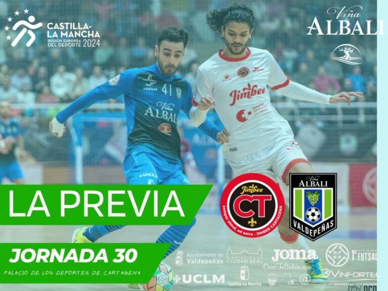 El Viña Albali Valdepeñas cierra la liga regular visitando cartagena