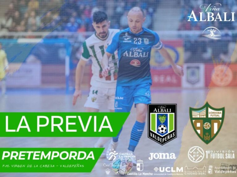 Viña Albali Valdepeñas y Córdoba Patrimonio miden su estado de forma en el Virgen de la Cabeza