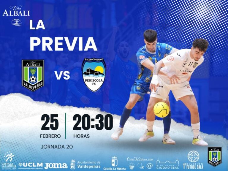 El Viña Albali Valdepeñas recibe al segundo clasificado