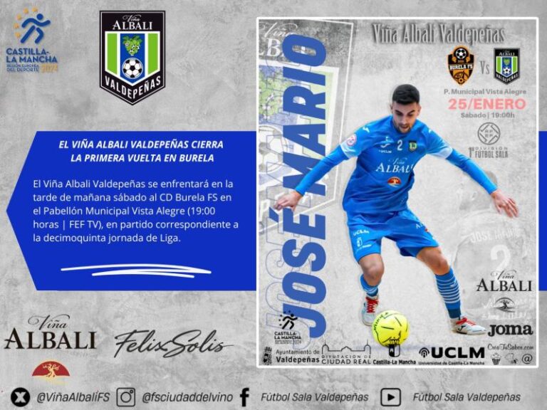 La previa | El Viña Albali Valdepeñas cierra la primera vuelta en Burela