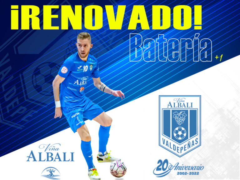 Batería, azulón una temporada más