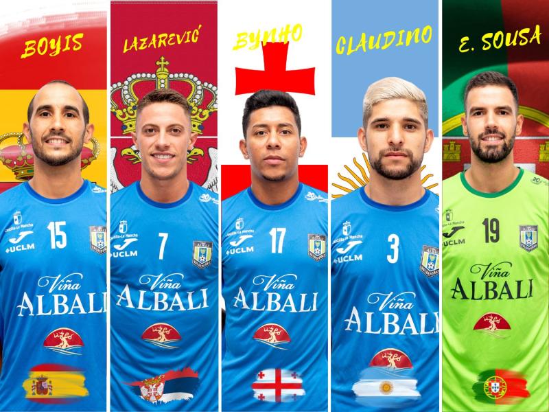 Los compromisos de los internacionales del Viña Albali Valdepeñas