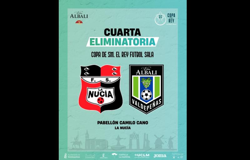 Noticia | Cd La Nucía fs – Viña Albali Valdepeñas, en dieciseisavos de Copa del Rey