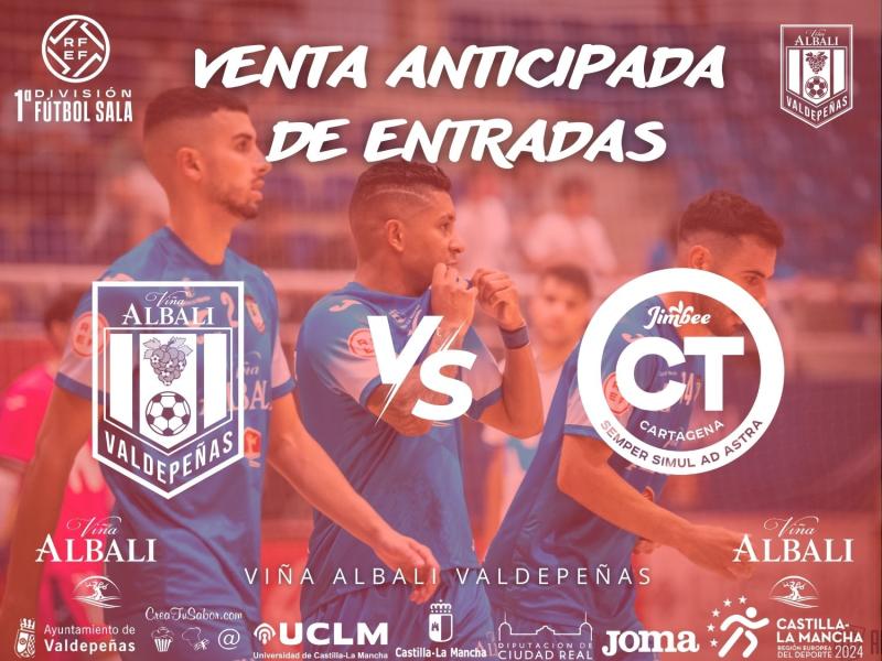 Venta de entradas anticipada para los no abonados j-1 vs Jimbee Cartagena