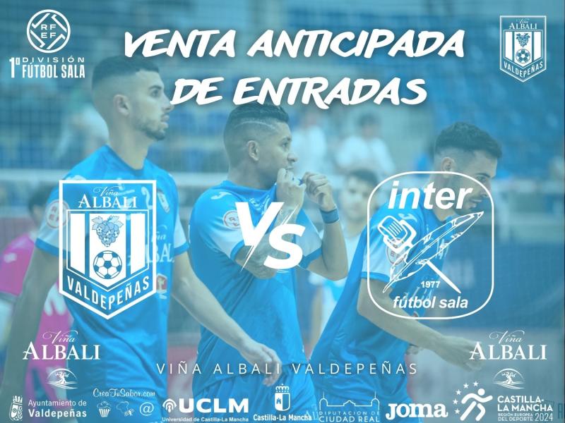 Venta de entradas anticipada para los no abonados jornada 3 vs Movistar Inter
