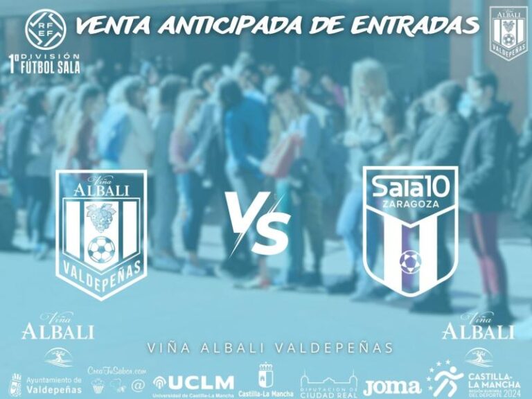 Venta de entradas anticipada para los no abonados de la jornada 9 vs wanapix ad sala 10