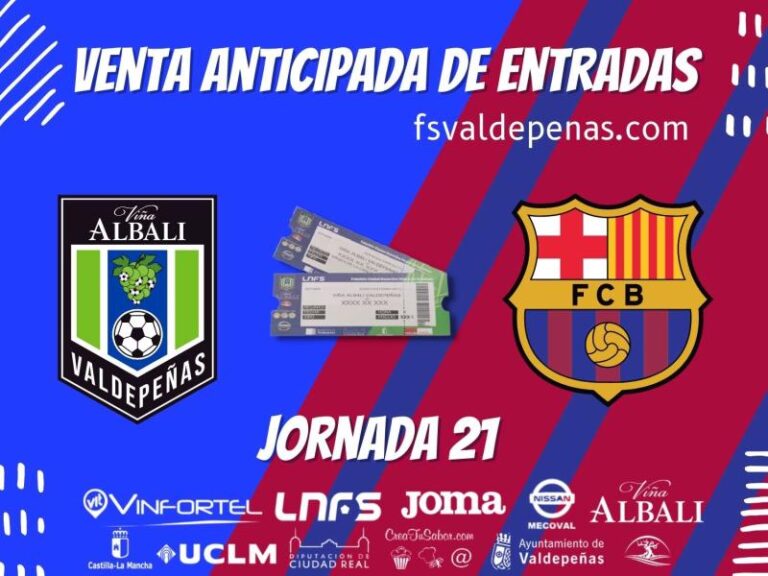 Venta de entradas anticipada  jornada 21 vs Barça