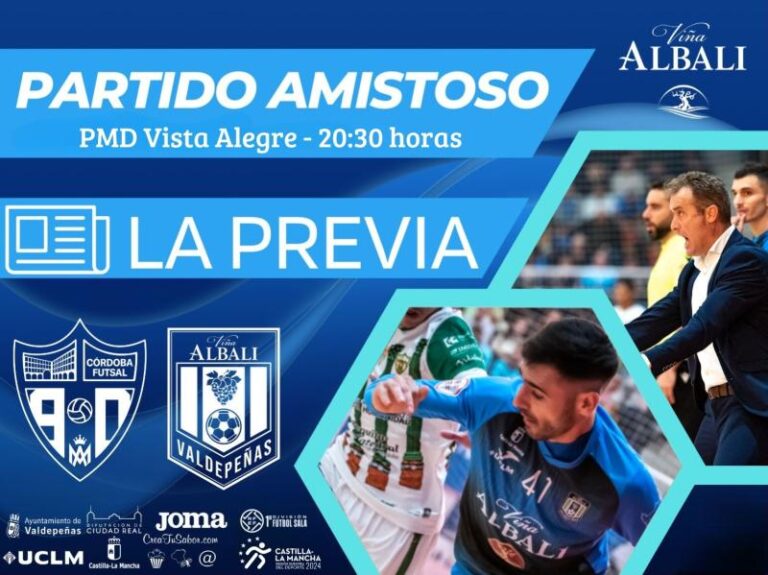 Previa | El Viña Albali Valdepeñas abre la pretemporada visitando córdoba