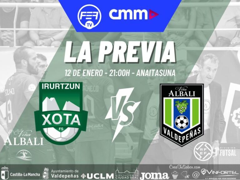 El Viña Albali Valdepeñas retoma la liga visitando pamplona