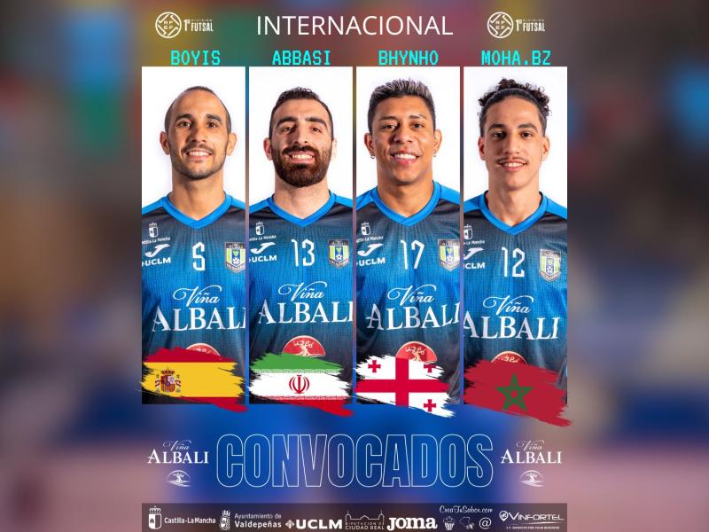 Noticia | Boyis, bynho, abbasi y moha, citados por sus selecciones