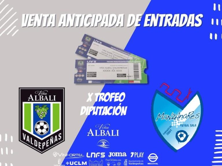Venta de entradas anticipada para el x Trofeo Diputación
