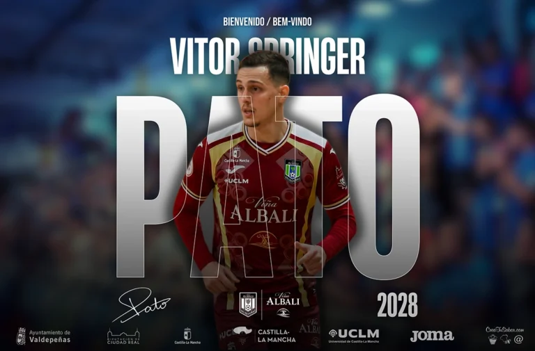 Comunicado oficial | El Viña Albali Valdepeñas incorpora a Pato para su portería