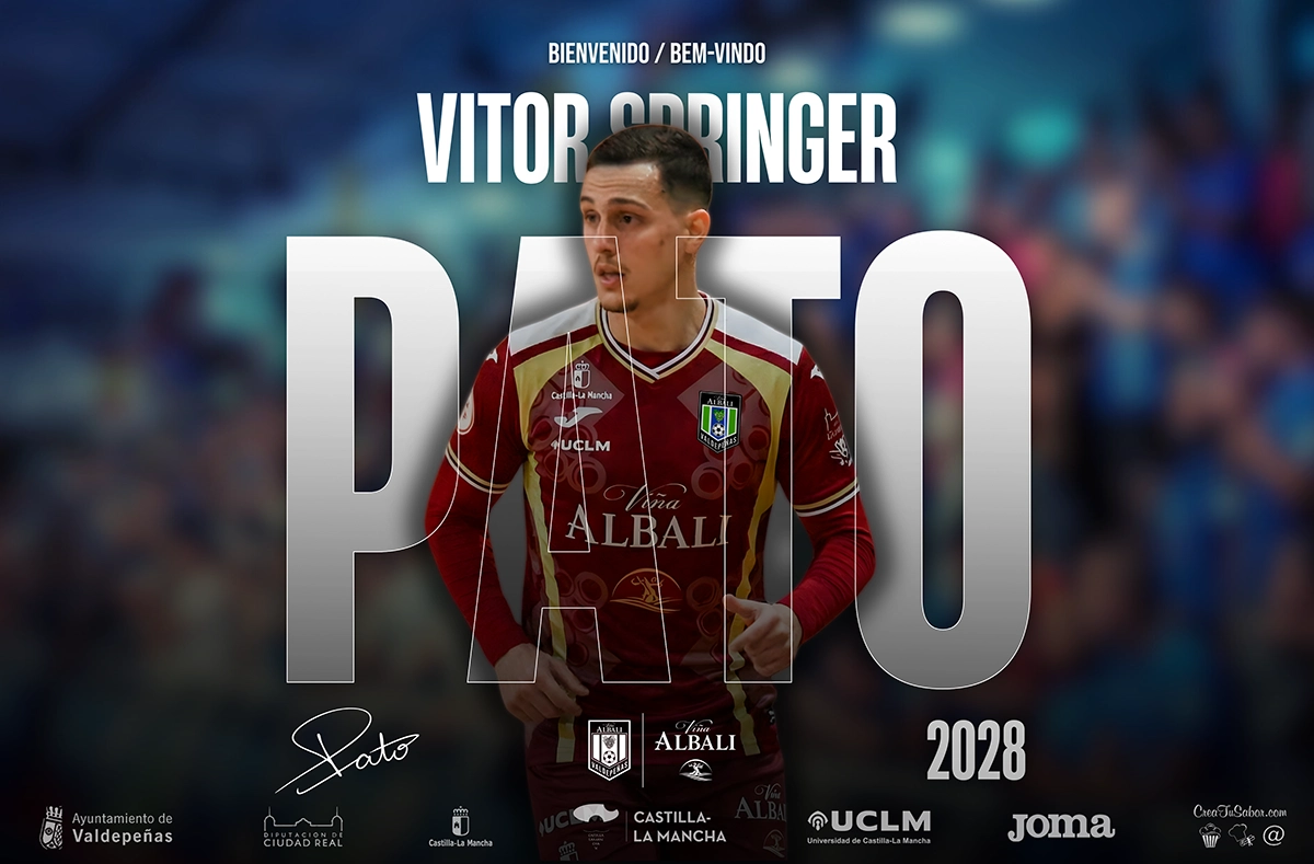 Comunicado oficial | El Viña Albali Valdepeñas incorpora a Pato para su portería